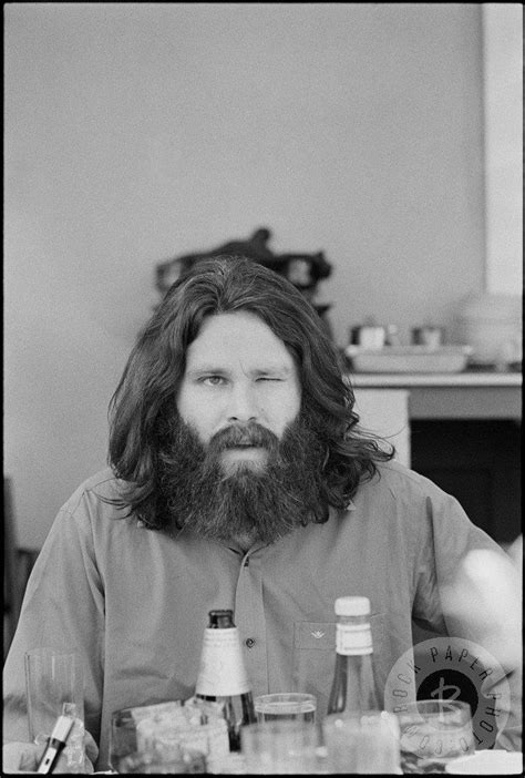 Jim Morrison By Andrew Kent Early 1970s The Doors Jim Morrison