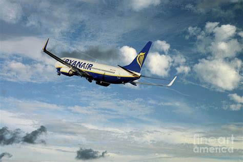 Ryanair Boeing 737 8as Digital Art By Airpower Art Fine Art America