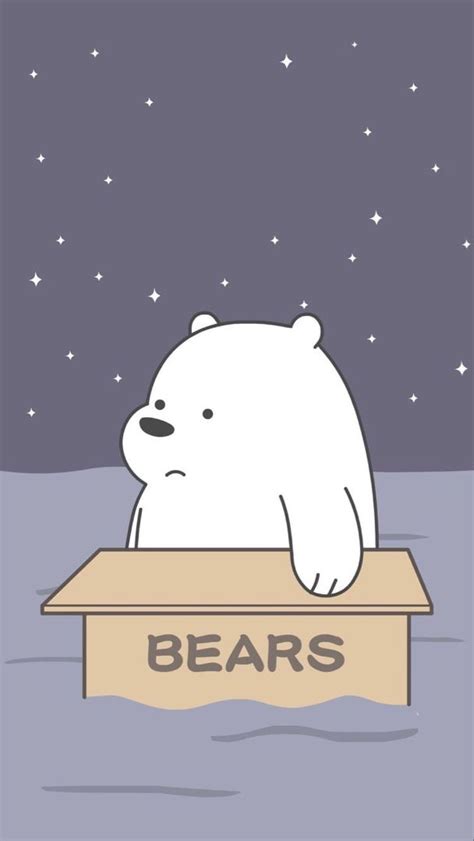 Ice Bear♥️ Ice Bear We Bare Bears Bear Wallpaper We Bare Bears