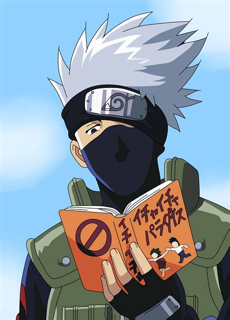 Kakashi Hatake Face Manga