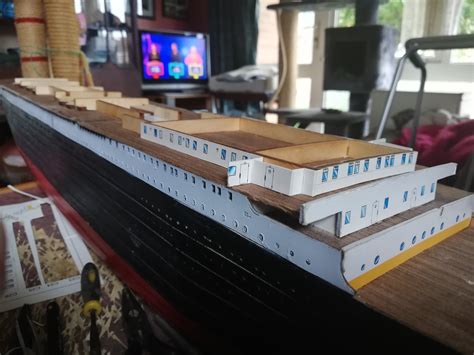 Hachette Build The Titanic 1250 Scale Work In Progress Maritime