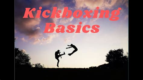Kickboxing Basics Workout Aerobic Kickboxing For Beginners Youtube