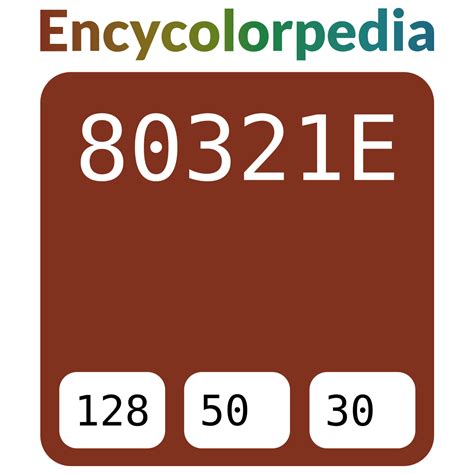 80321e Hex Color Code Rgb And Paints