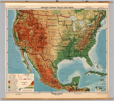 United States Mexico Map