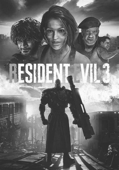 Artstation Resident Evil 3 Remake Fanart Poster Cameron Mcphee