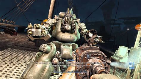 As soon as you spot it, head there right away. Fallout 4 - the last voyage of the USS Constitution - no ...