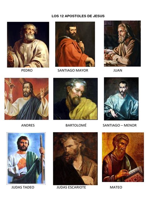 Los 12 Apostoles De Jesus Pdf
