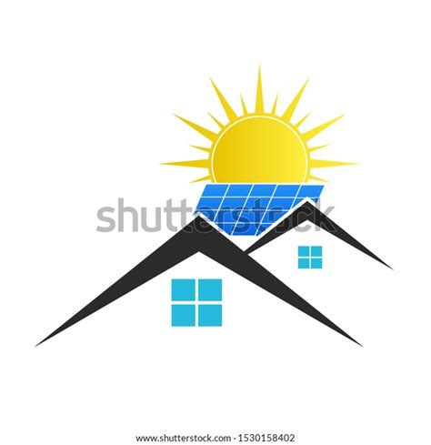 Solar Panels Sun Electricity Stock Vector Royalty Free 1530158402