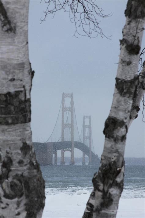 Michigan Exposures 12 Months Of The Mackinac Bridgea