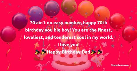 Happy 70th Birthday Wishes And Quotes 42 Off