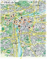 Prag Stadtplan PDF: Sehenswürdigkeiten, Altstadt, zum Ausdrucken als ...