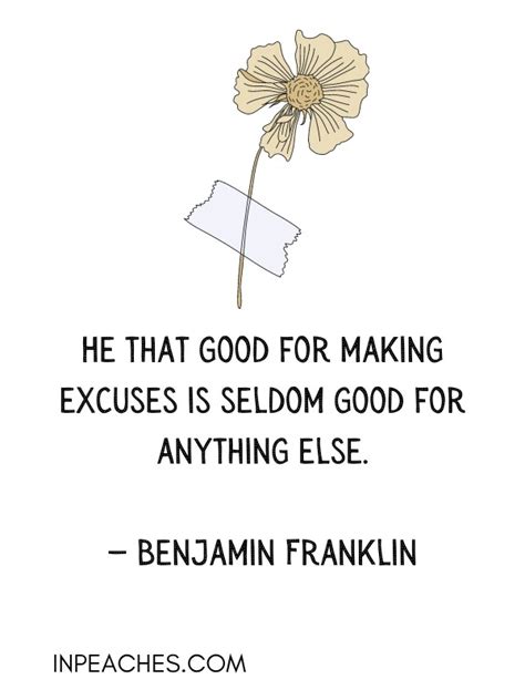 63 Powerful Quotes To Stop Making Excuses Inpeaches