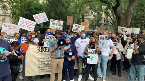 Stay The Course Rikers Island Protesters Demand Mayoral Candidates