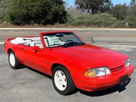 1992 Ford Mustang Lx Summer Edition 5 Spd Convertible For Sale Ford
