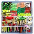 Fishing Lures Baits Tackle Lots, Fishing Gear Lures Kit Set, including ...