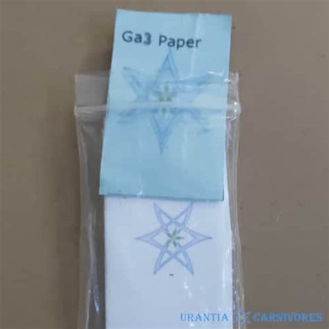 Gibberellic Acid Ga3 Paper Urantia Carnivores