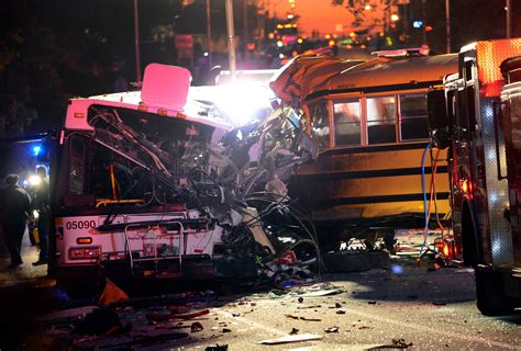 6 People Killed In Baltimore Bus Crash The New York Times