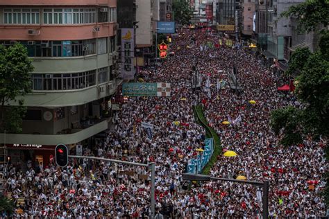 1 was a day of protest and turmoil in hong kong. Hundreds Of Thousands In Hong Kong Protest Proposed ...