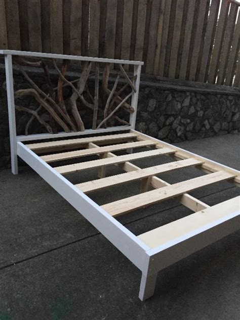 Queen Bed Frame Custom Driftwood Esquimalt And View Royal Victoria