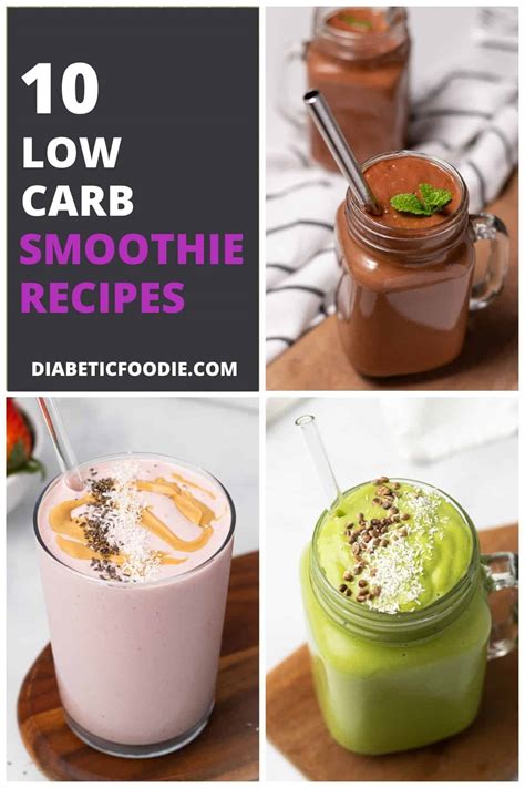 At first glance, this can make your snack options seem rather limited — after all, many premade snacks are brimming wit. 10 Diabetic Smoothie Recipes (Low Carb) | Diabetes Diet