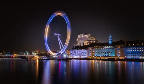 The London Eye Rotates With The Colours Of Urkaine Flickr