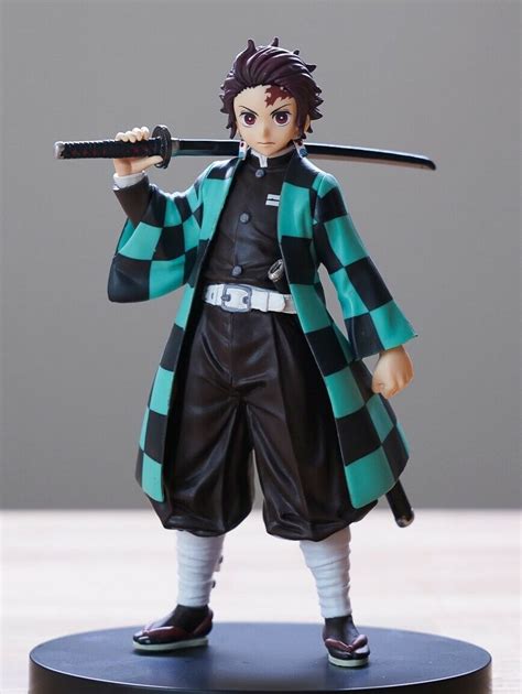 Anime Demon Slayer Kimetsu No Yaiba Kamado Tanjirou Action Pvc Figure