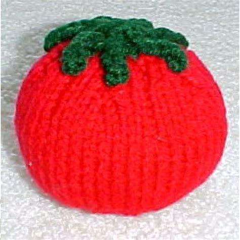 Tomato Knit Pin Cushion Knit Epattern — Frugal Knitting Haus