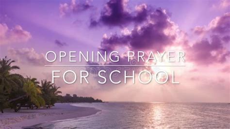 Opening Prayer Tagalog School Opening Prayer For Online Classes