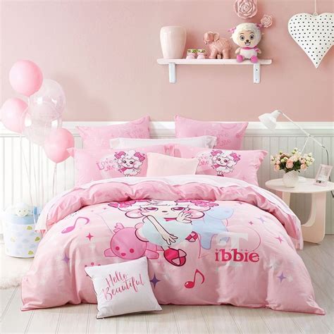 Reward it with nice bedding. Nice Pink Red and White Little Girl Print Monogrammed ...