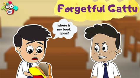Forgetful Gattu English Moral Stories Animated Stories For Kids
