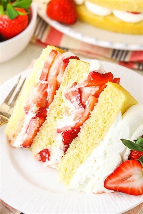 Easy Strawberry Shortcake Cake Recipe Life Love And Sugar