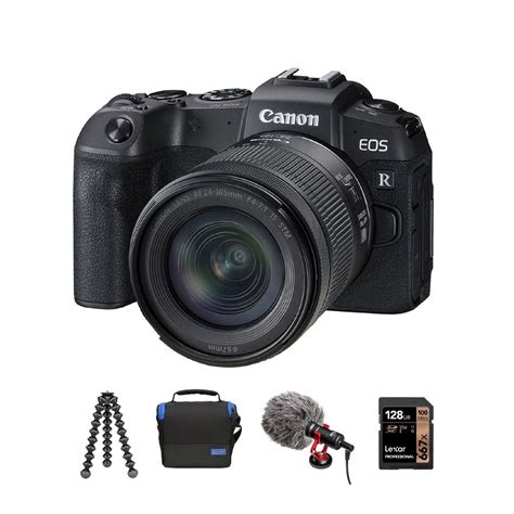 canon eos rp body mirrorless camera with rf24 105mm f4 7 1 is stm lens and accessories kit