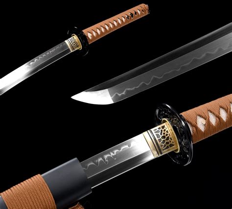 Hand Forge Japanese Samurai Katana Functional Sword Battle Sharp Clay