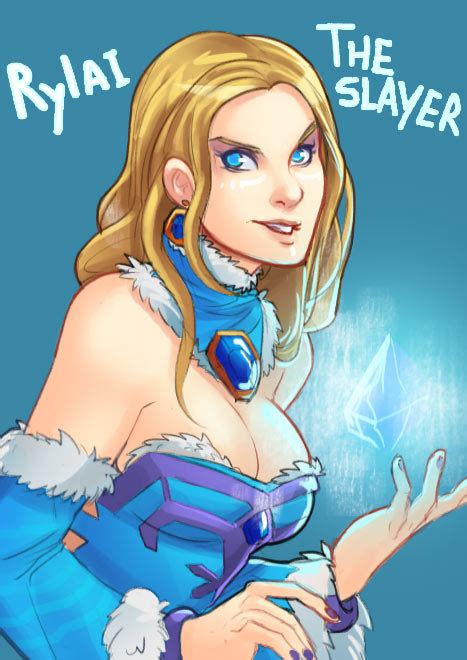 Crystal Maiden Dota And More Drawn By Greenmarine Danbooru