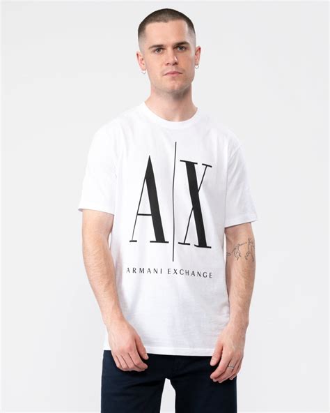 Armani Exchange Large Ax Logo Mens T Shirt Mens From Cho Fashion And