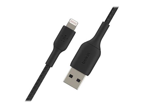 Belkin Boost Charge Braided Lightning To Usb Type A Cable Caa002bt1mbk