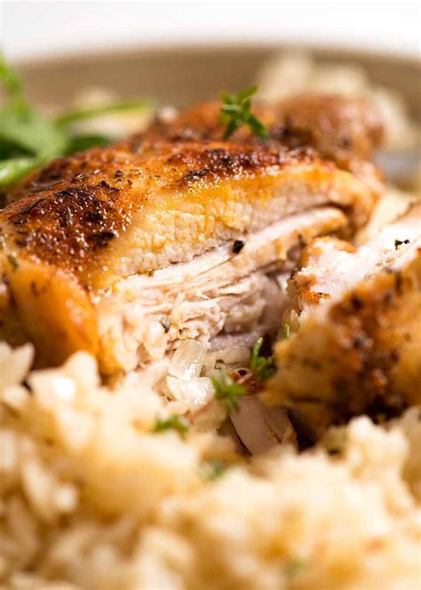 Oven Baked Chicken And Rice Yummy Recipe