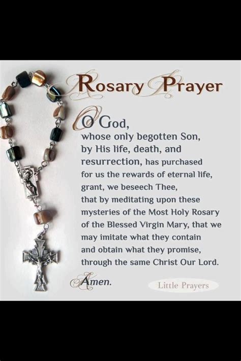 143 Best Rosary Images On Pinterest The Rosary Catholic And Holy Rosary