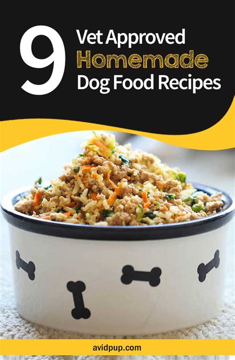 Homemade dog food is now a highly available and more straightforward method of ensuring that your dog is getting the best possible kind of nutrition. 9-Vet-Approved-Homemade-Dog-Food-Recipes-for-a-Thriving ...