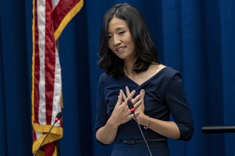 After Being Sworn In As Bostons New Mayor Michelle Wu Gets To Work