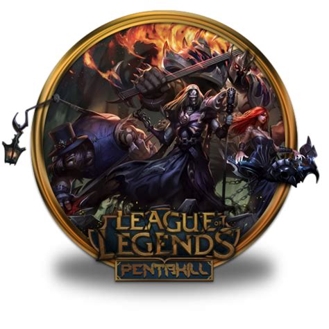 Pentakill Team Icon League Of Legends Gold Border