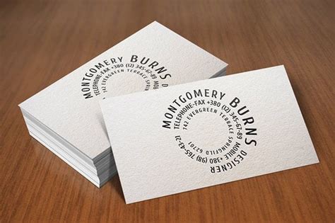 7 Circle Business Card Designs And Templates Psd Ai