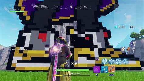 Fortnite Drift Pixel Art In Creative Youtube