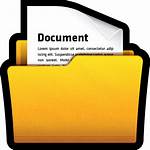 Folder Documents Icon Office Transparent Document Win