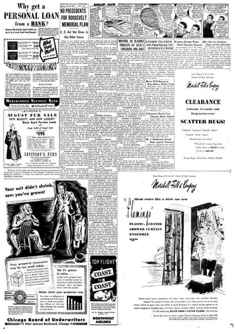 Chicago Tribune Archive July 30 1945 Chicago Tribune Historical