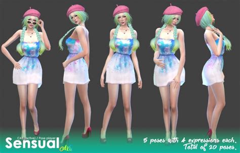 Sensual Poses By Akuiyumi At Simsworkshop Sims 4 Updates