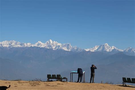 Exploring The Magnificent Views Of Mountain Peaks From Nagarkot
