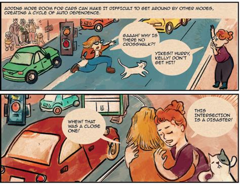 Moving From Cars To People A Comic About Transportation And Land Use National Institute For