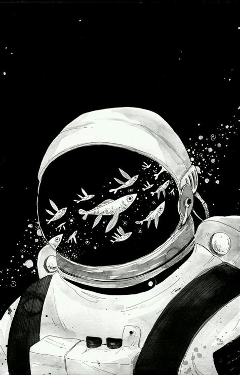Art And Illustration Astronaut Illustration Landscape Illustration