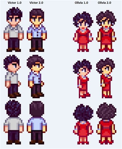 Slightly Cuter Sprites For Stardew Valley Expanded Sve Pixel Art My